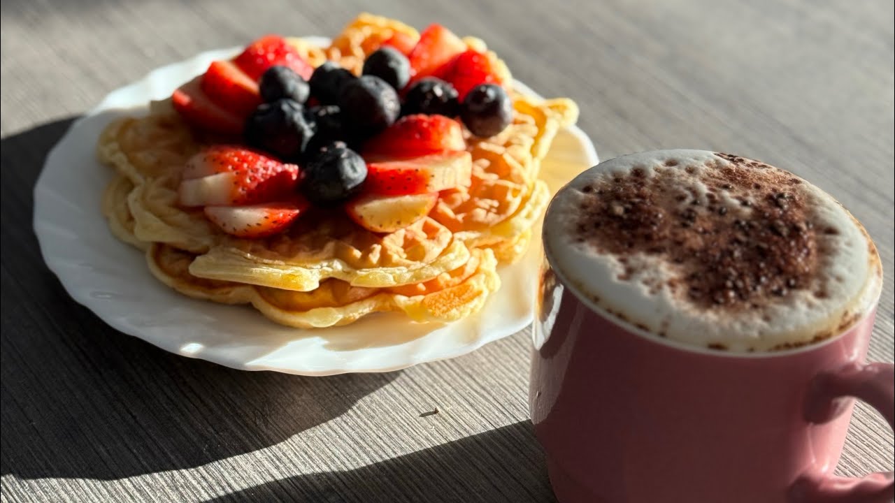 روتيني المنزلي من الصباح للمساء 😍 فطور، تسوق، تنظيف 🫧 همبرغر 🍔 كيكة الليمون 🍰