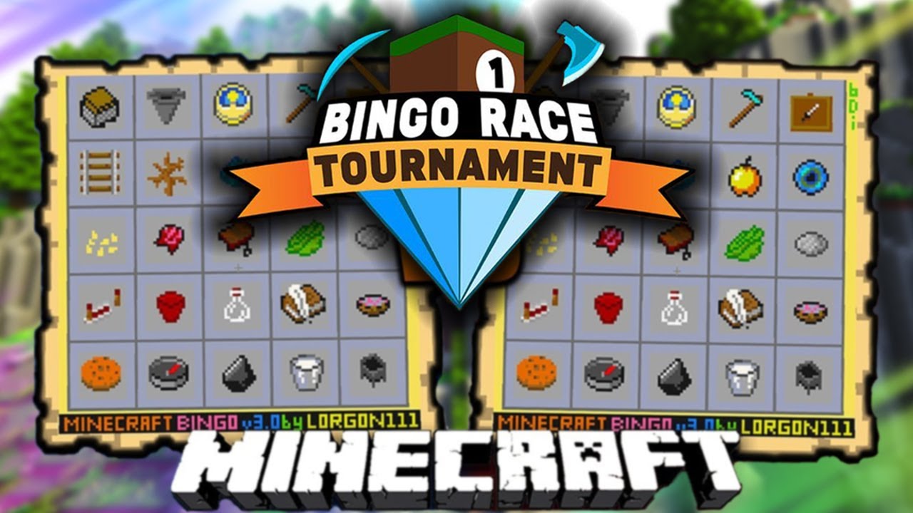BINGO race tournament - L'esport du bingo minecraft