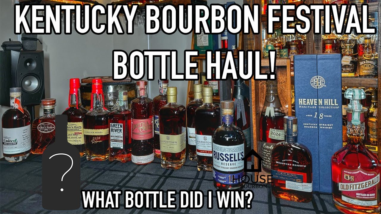 Kentucky Bourbon Fest 2024 Bottle Haul. So many unicorn bottles in one weekend.