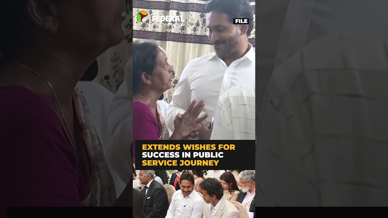 YS Jagan Mohan Reddy congratulates 'dear brother' Vijay  | #shorts