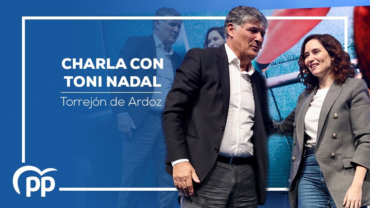 Con Toni Nadal. Hablamos del mérito y el esfuerzo.