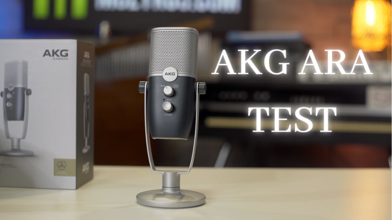 AKG ARA - mikrofon USB dla podcasterów, lektorów, wokalistów...