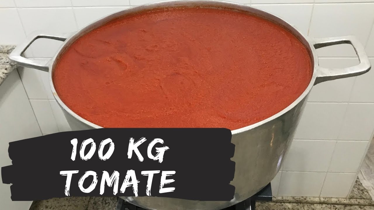 Meu Famoso Molho de Tomate | Fiz 100 Kg de Tomate | Vídeo Completo de Como Fazer | Delícias da Eleni