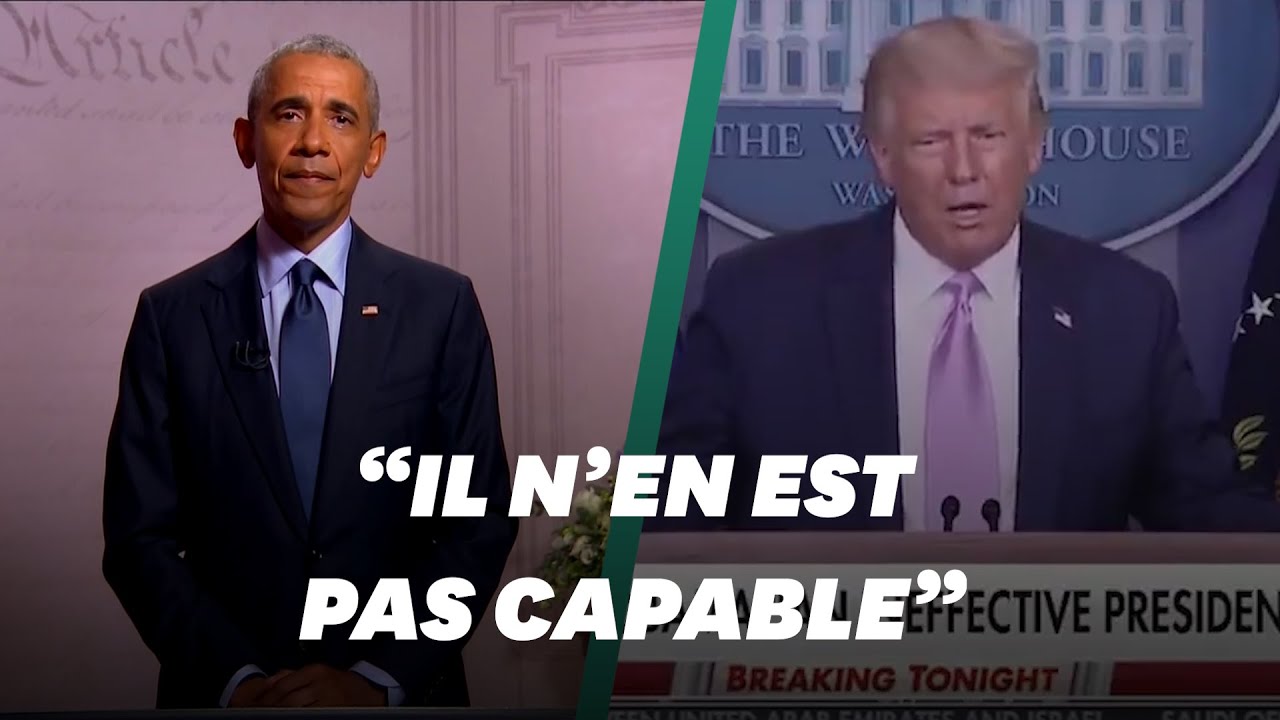 Obama attaque Trump de plein fouet à la convention démocrate