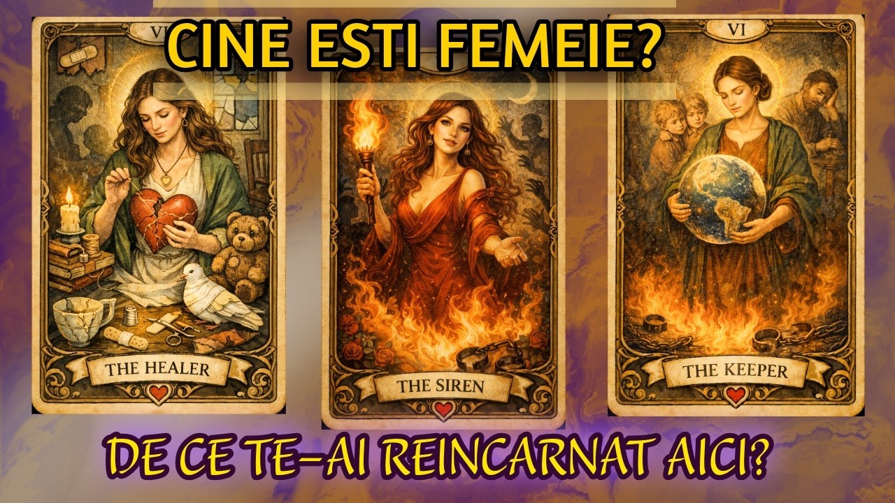 🫵 Cine ești FEMEIE și DE CE te-ai reîncarnat AICI ? 👋