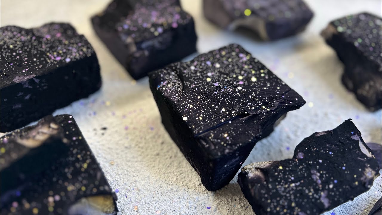 ASMR| Crispy black/gray dyed gc 🤩