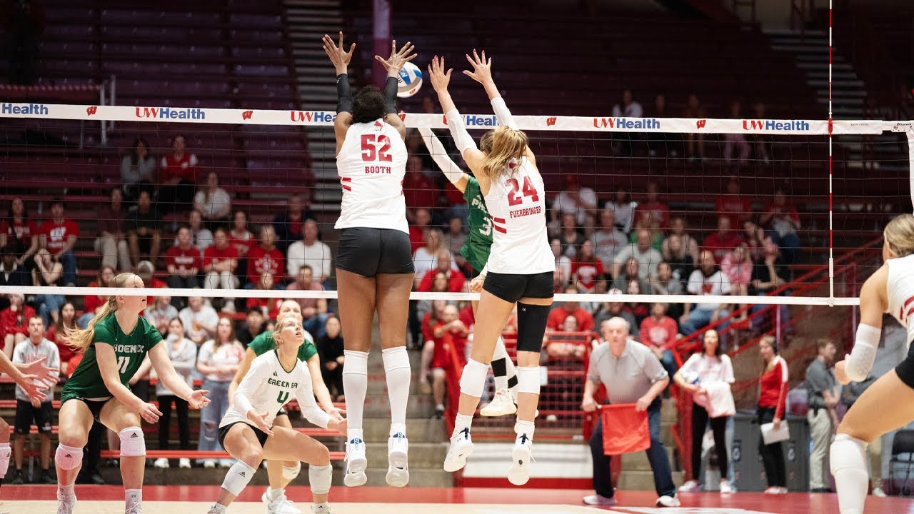 Wisconsin vs. Green Bay Women's College Volleyball Spring 2025