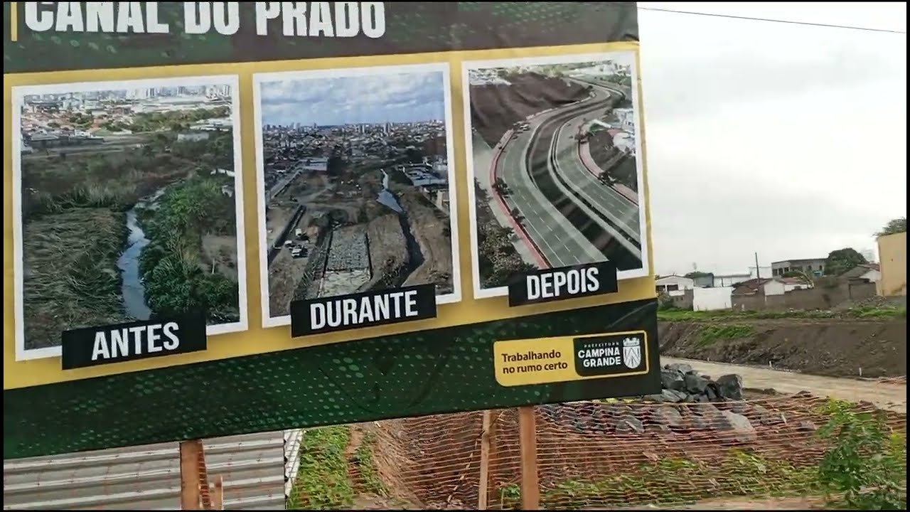 Campina grande tá cheio de obras!