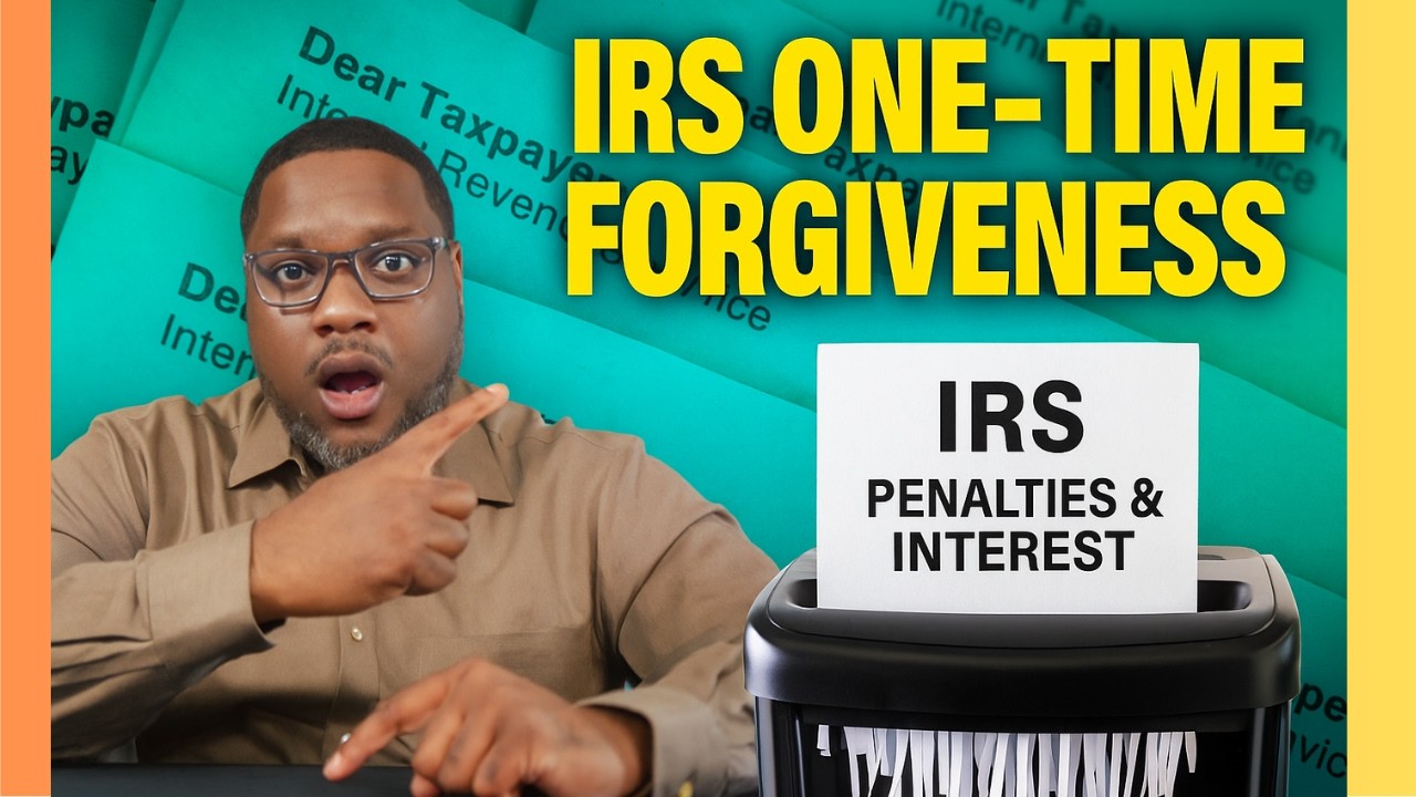 Erase IRS Penalties LEGALLY with One-Time Forgiveness