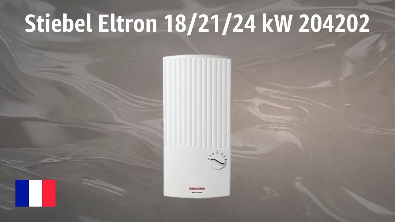 Équipé d'une pompe submersible Stiebel Eltron 18/21/24 kW 204202 | TEST | Français