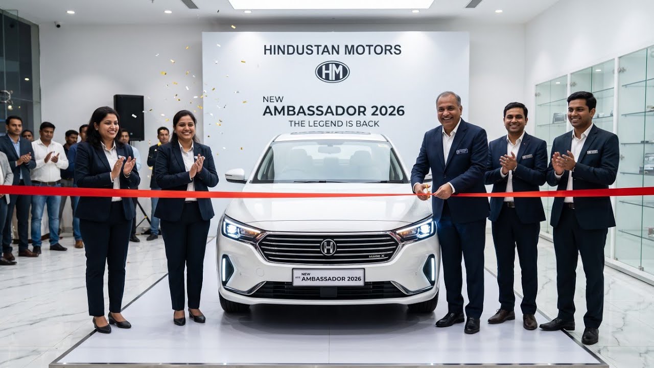 New Hindustan Ambassador 2026 🚗 | Powerful Look & Modern Features