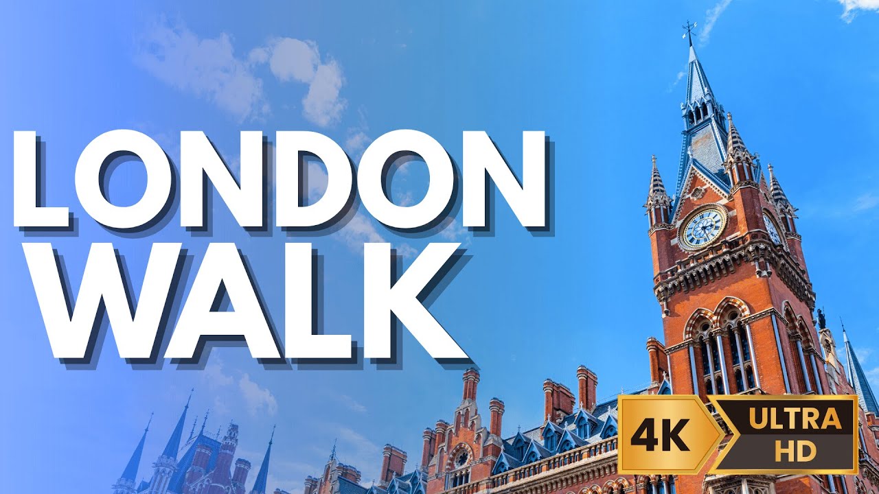 Secret Walk Behind King&rsquo;s Cross 🚶 Hidden Canal Views & Urban Surprises | London 4K Walk