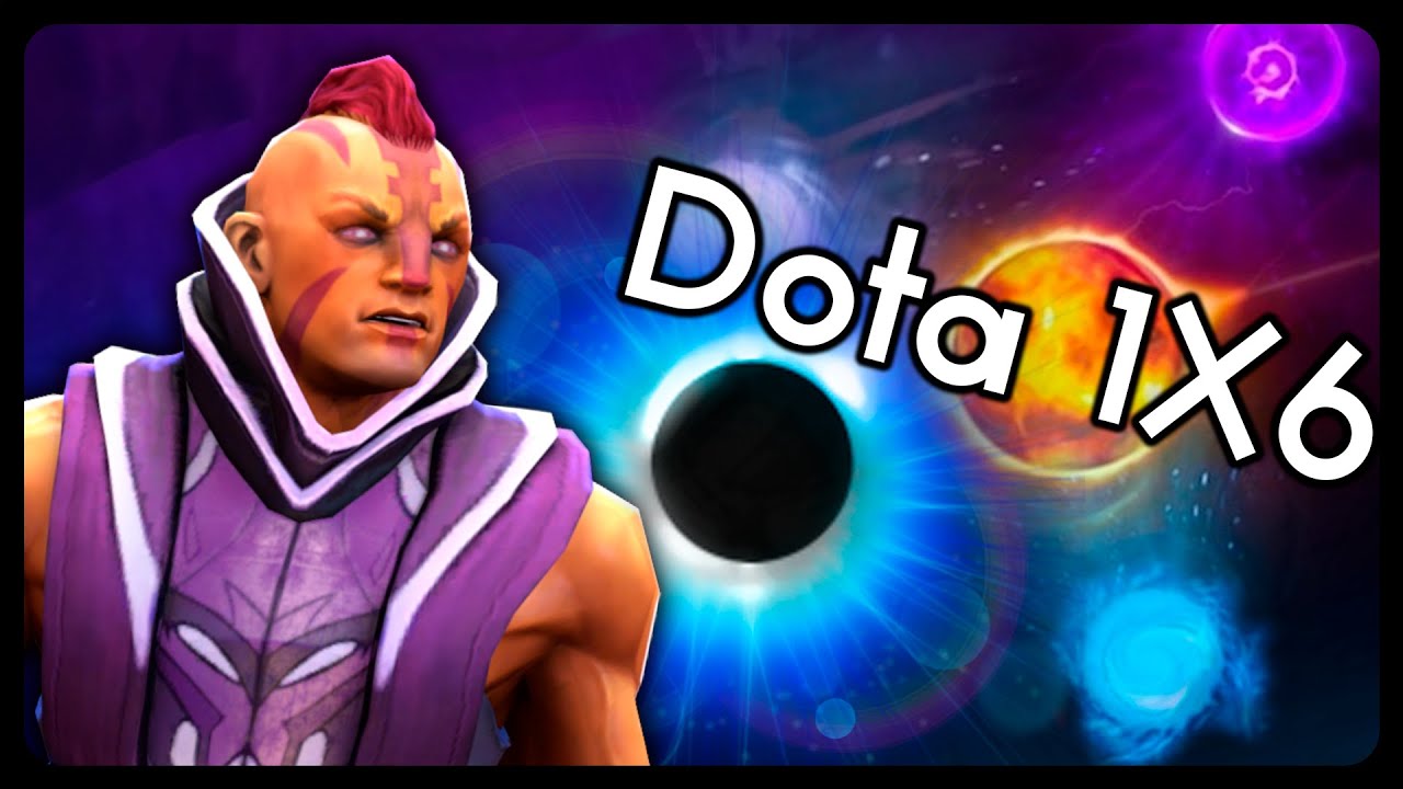 Mana Void = Free Win Against Spell Caster!! Anti-Mage in Dota 1x6