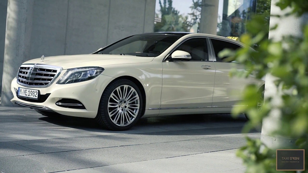 TAXI MAYBACH IMAGE VIDEO M&uuml;nchen Flughafen Transfer