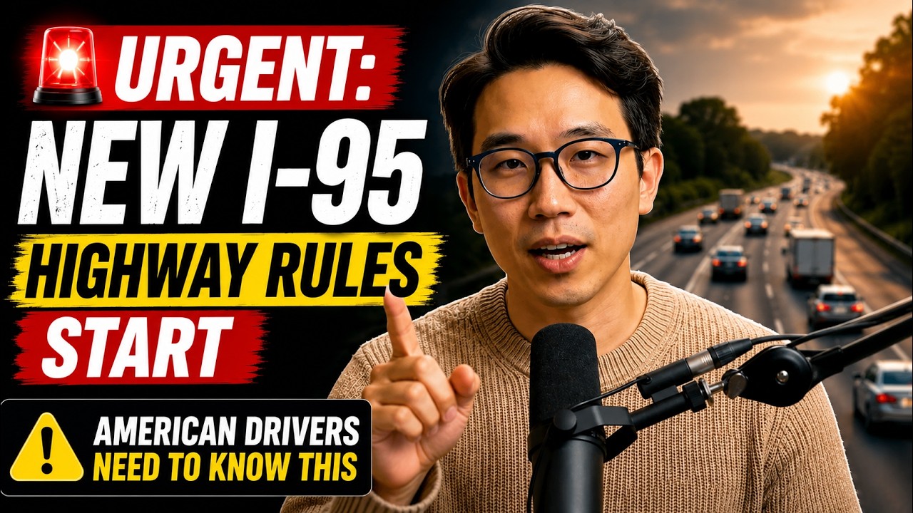 URGENT: New I-95 Highway Rules Start &mdash; American Drivers Need to Know This