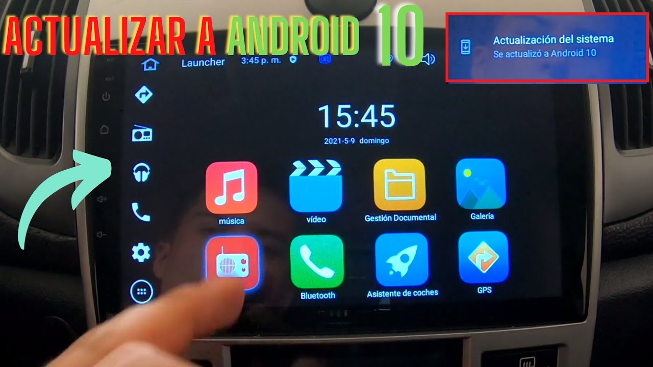 Actualizar ANDROID del Auto-estéreo