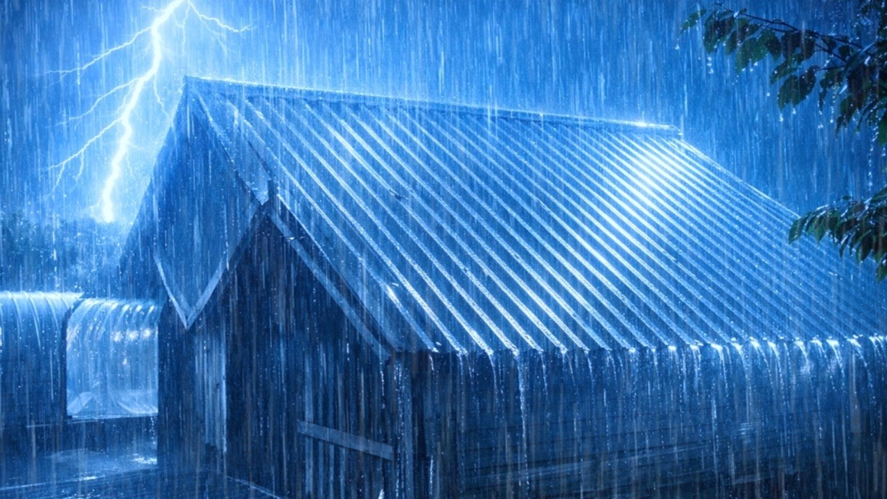 Rain for Sleep &ndash; 5-Minute Rain Sound Relaxation | Stress Relief, Better Sleep | Thunder Sounds