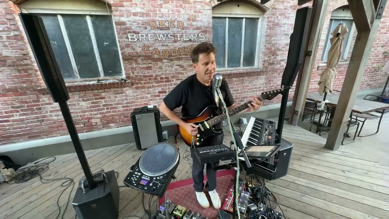 FULL live show with FGDP-50 vs HandSonic HPD-20 live looping #bossrc600 #rc600