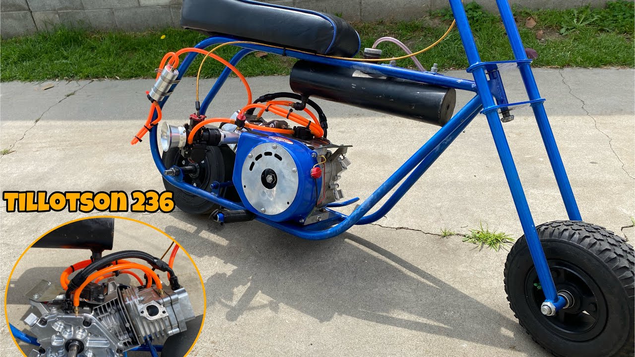 How To Keep A 90 Mph Mini Bike Running Strong! Tillotson 236 Refresh