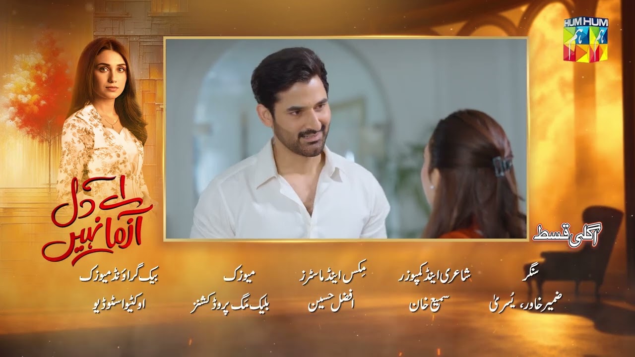 Aye Dil Aazma Nahin - Episode 19 Teaser - [Mirza Zain Baig and Hina Tariq] - HUM TV