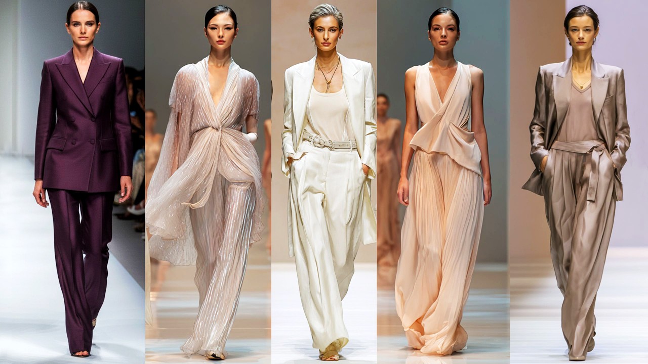 Timeless Elegance & Power Dressing, Spring Summer 2026 | AI Fashion Lookbook