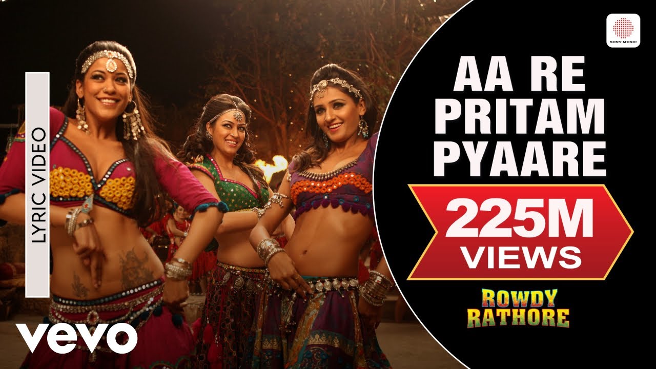 Aa Re Pritam Pyaare - Lyrical Video | Rowdy Rathore | Akshay Kumar | Mamta Sharma | Sajid Wajid