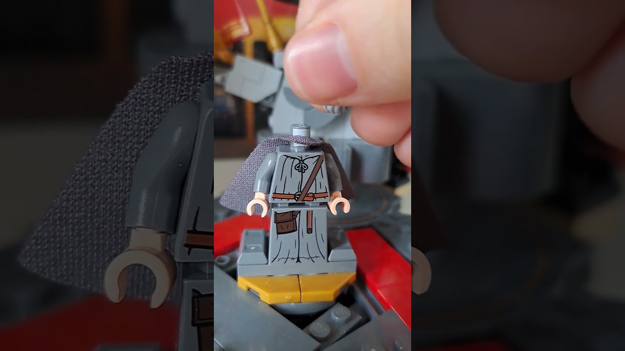 LOR125: Gandalf the Grey #lego #lordoftherings #gandalf #shorts #fyp