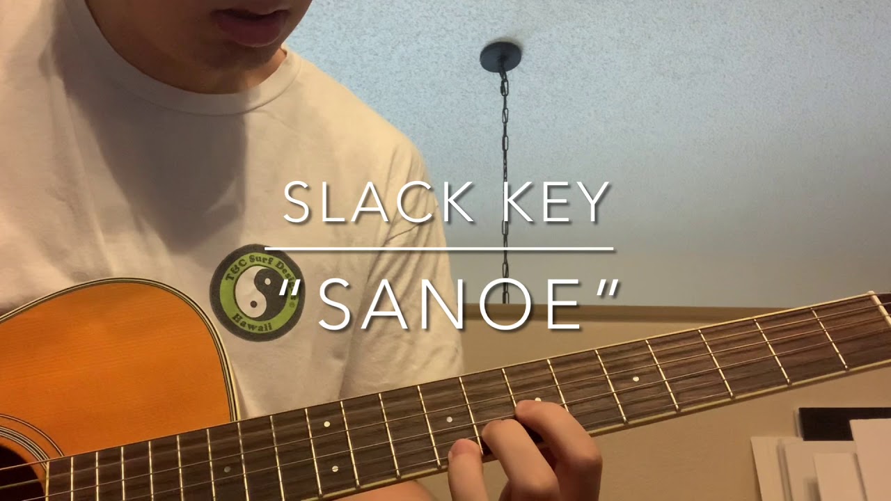 “Sanoe” Slack Key Guitar