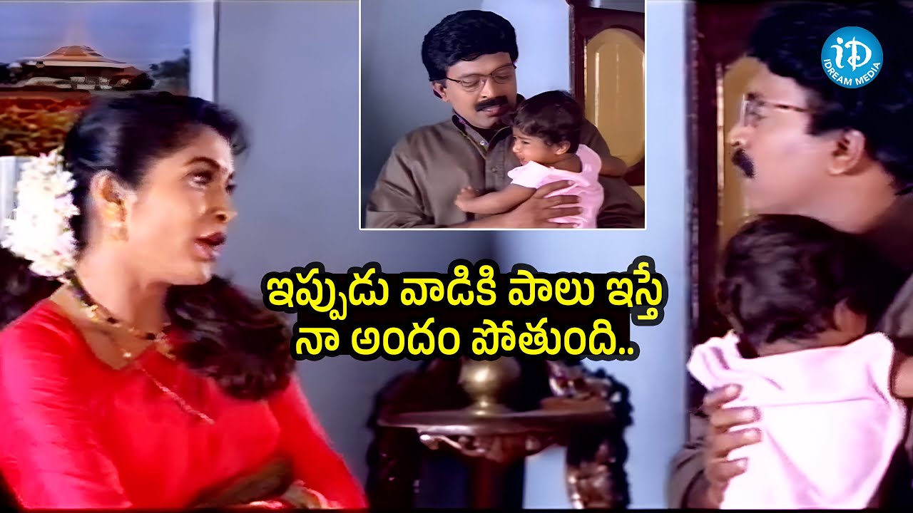 ఇప్పుడు వాడికి పాలు ఇస్తే నా అందం పోతుంది..Ramyakrishnan And Rajshekar Emotional Scene | iDream Gold