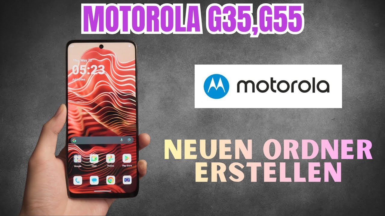 Neuen Ordner erstellen Motorola G35,G55 | So erstellen Sie einen neuen Ordner (neu)