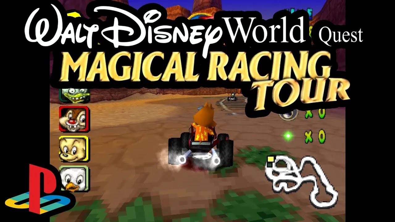 Part 1 | Walt Disney World Quest: Magical Racing Tour | Gameplay (PS1)