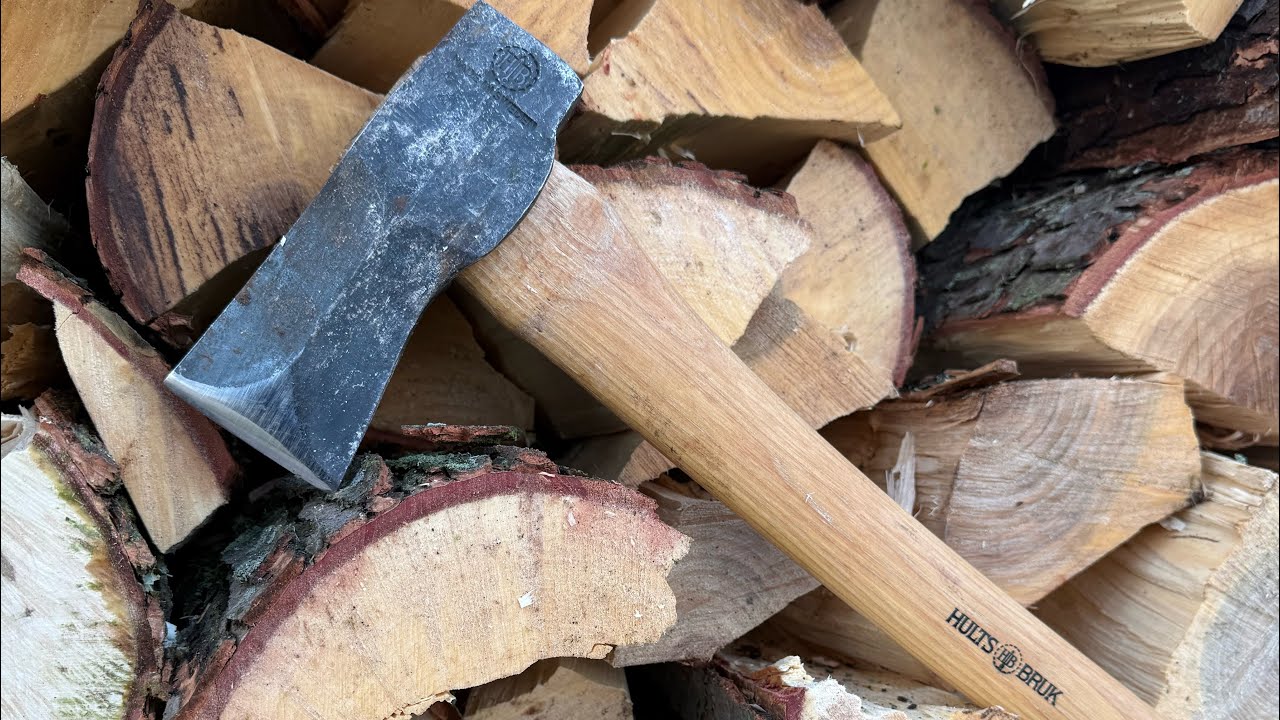 Swedish Steel Splits Wisconsin Hardwood- the Hults Bruk Kvillinge