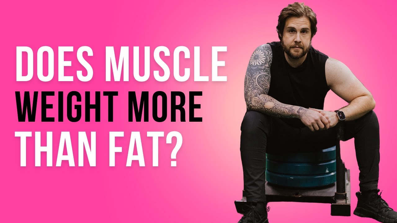 Does muscle weigh more than fat?! #weightlosstips