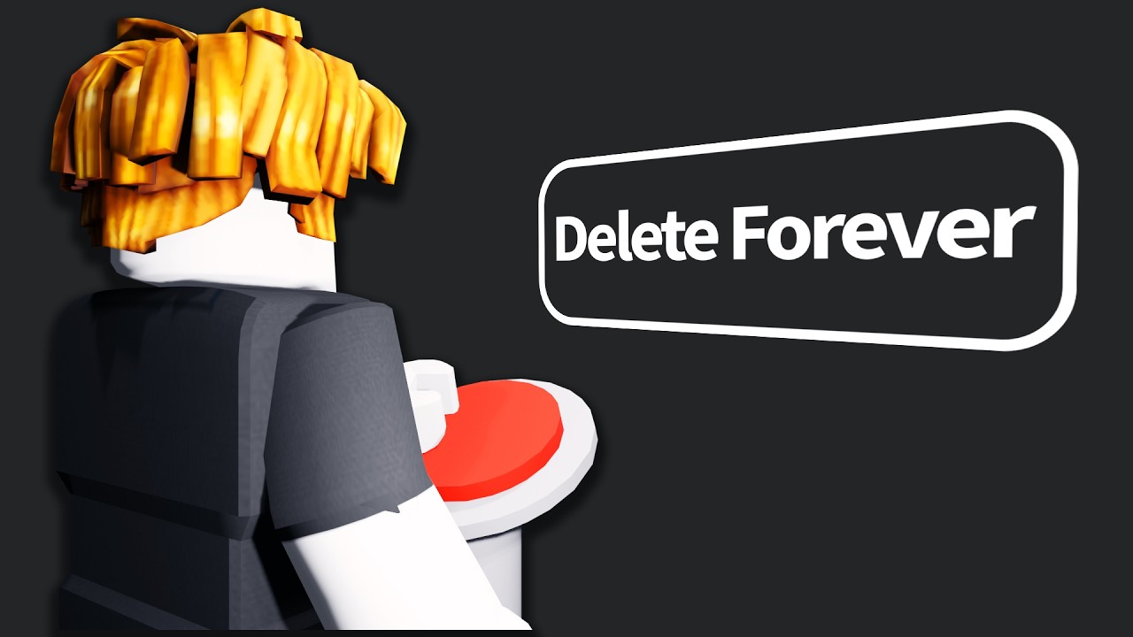 I’m Deleting My Roblox Account...