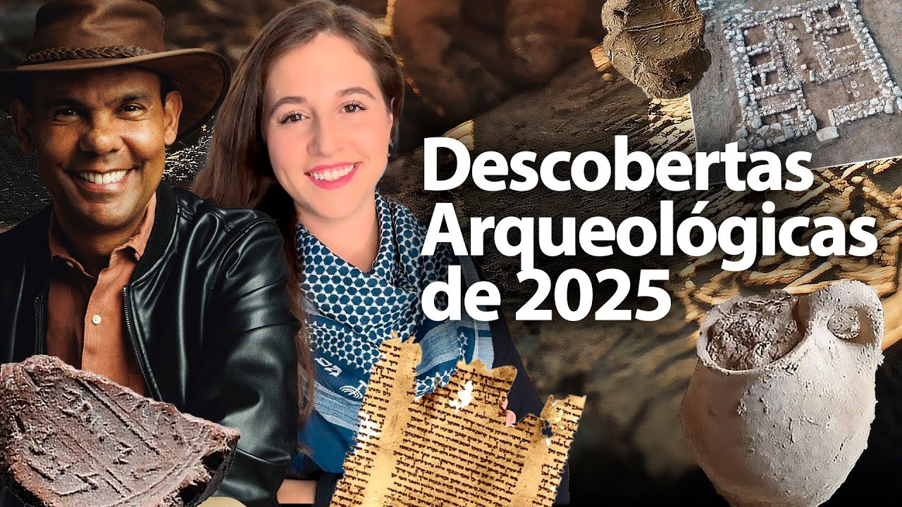 Top 5 Descobertas da ARQUEOLOGIA BÍBLICA de 2025 com Rodrigo Silva e Israel com Aline