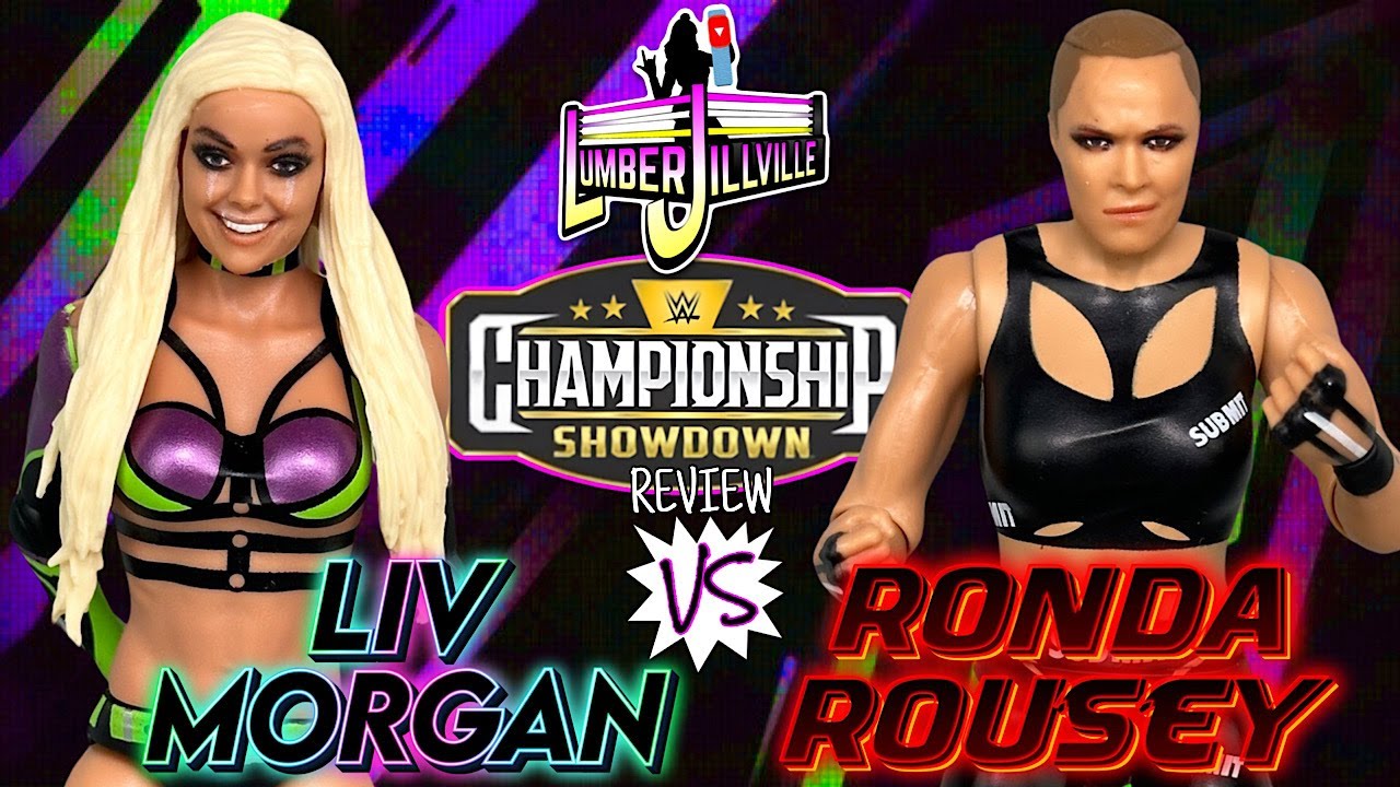 WWE Showdown Liv Morgan vs. Ronda Rousey: WWE Figure Review