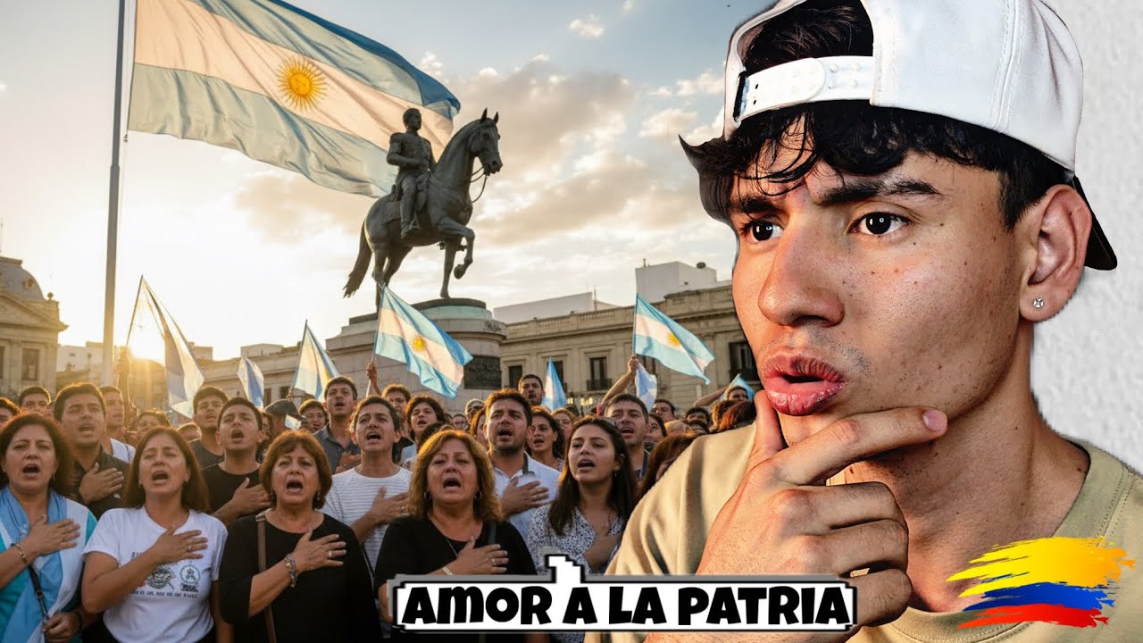 ¿Por qué los ARGENTINOS cantan el HIMNO al GENERAL SAN MARTÍN de esta manera? Colombiano reacciona🇨🇴