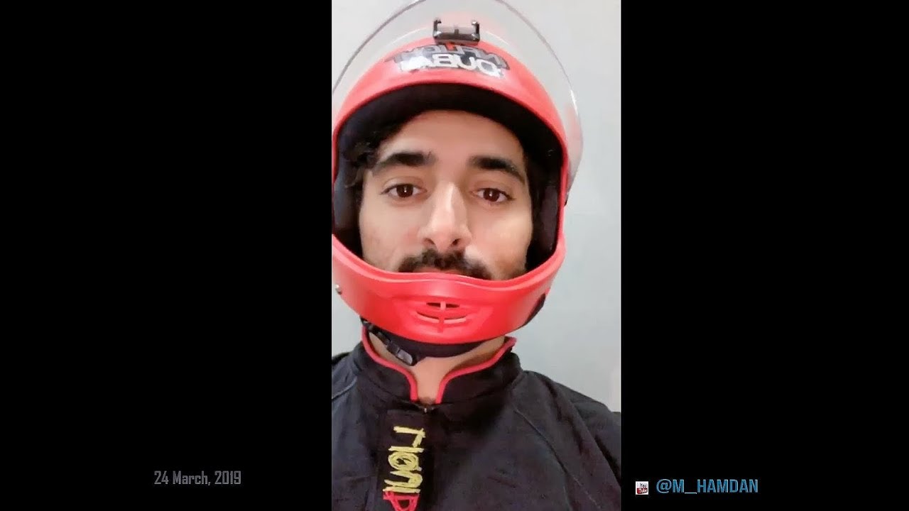 Sheikh Hamdan (فزاع Fazza) is back in the Wind Tunnel in Dubai