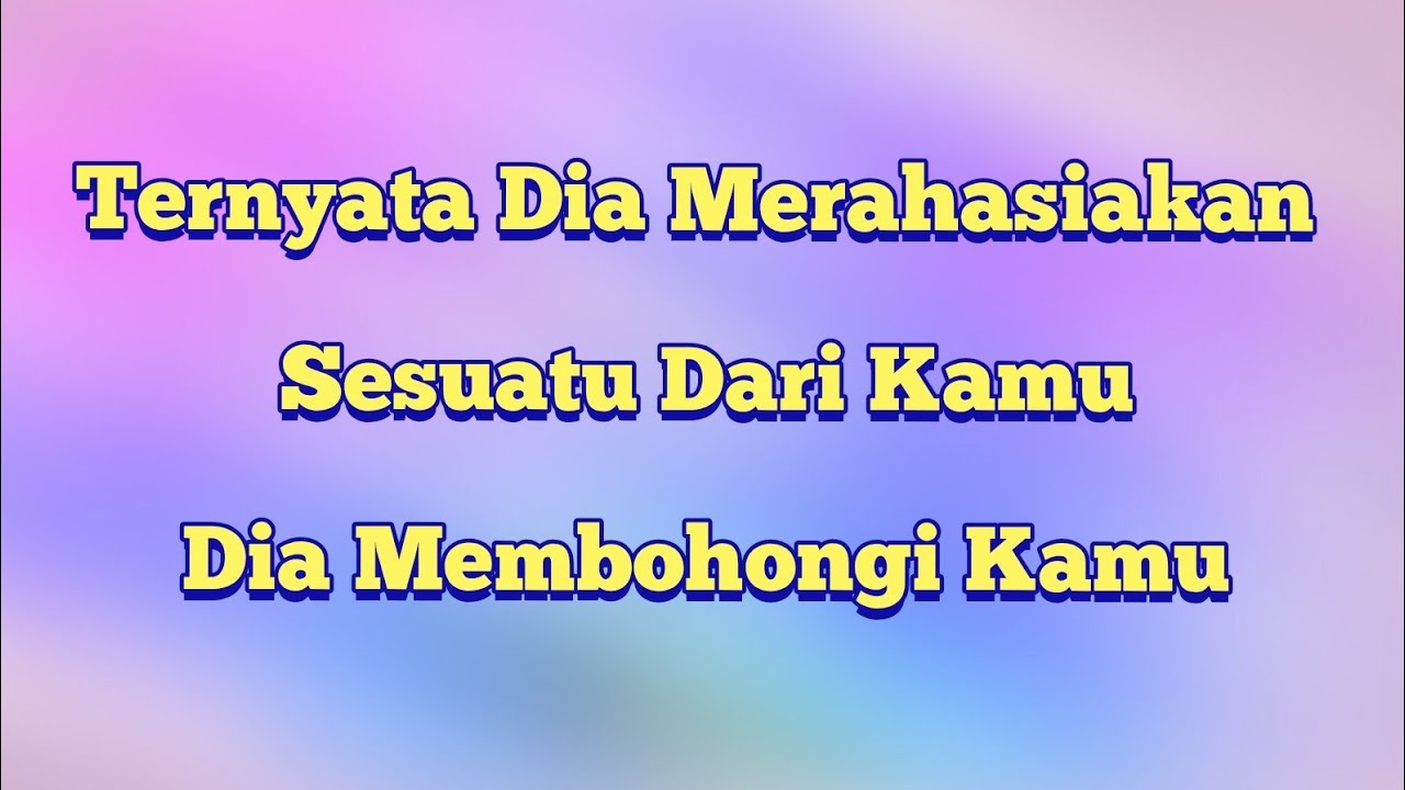 🔥 Ternyata Dia Merahasiakan Sesuatu Dari Kamu. Dia Sangat Manipulatif. Dia Membohongi Kamu 🔥 | TAROT
