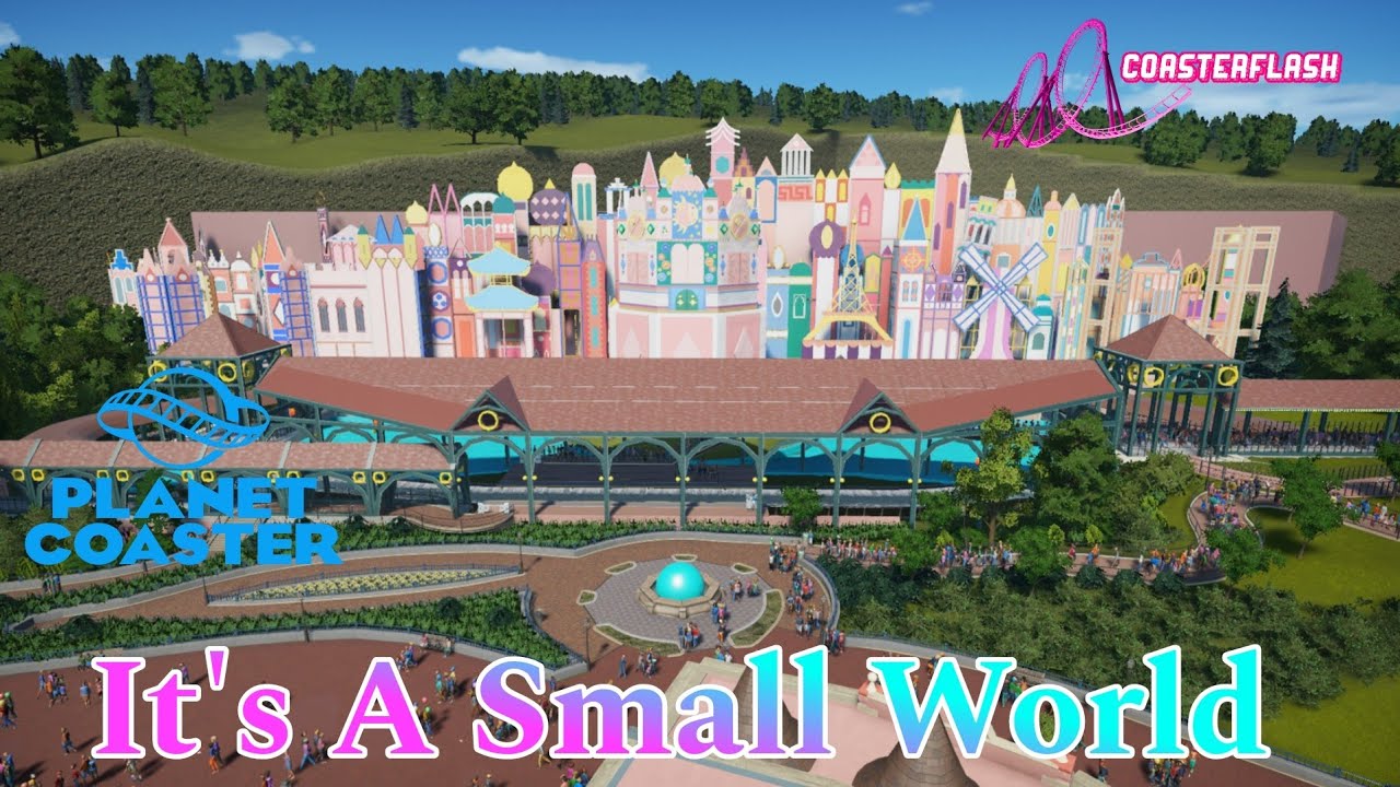 It's A Small World sur Planet Coaster !🌍🎎☮️