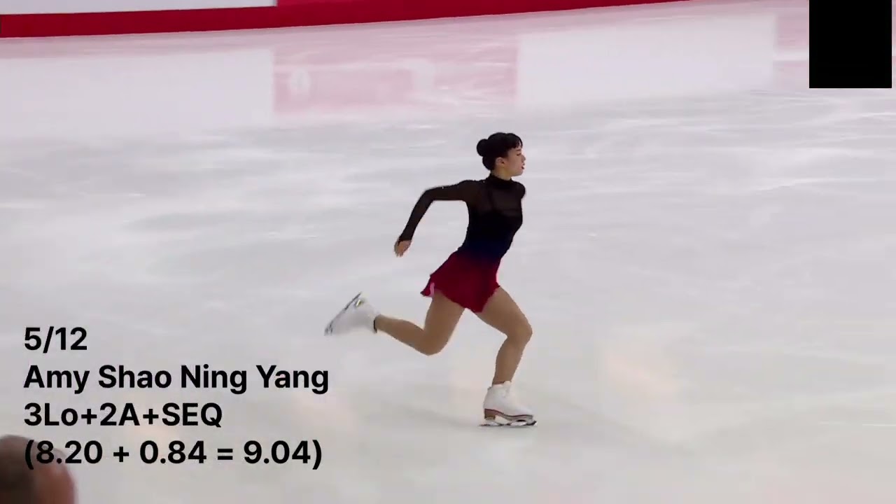 2026 Canadian Figure Skating Championships Ladies FS 3-3 Combination Jumps