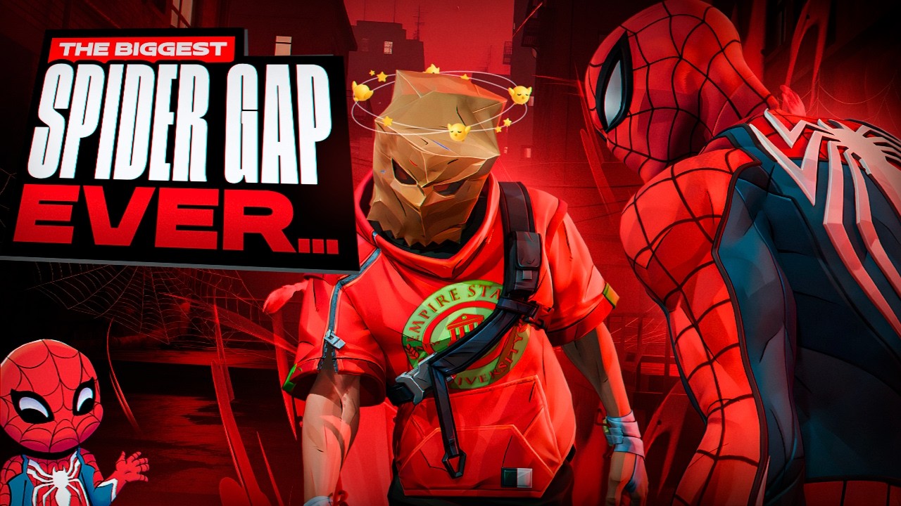 THIS MAY HAVE BEEN THE BIGGEST SPIDER-MAN GAP...