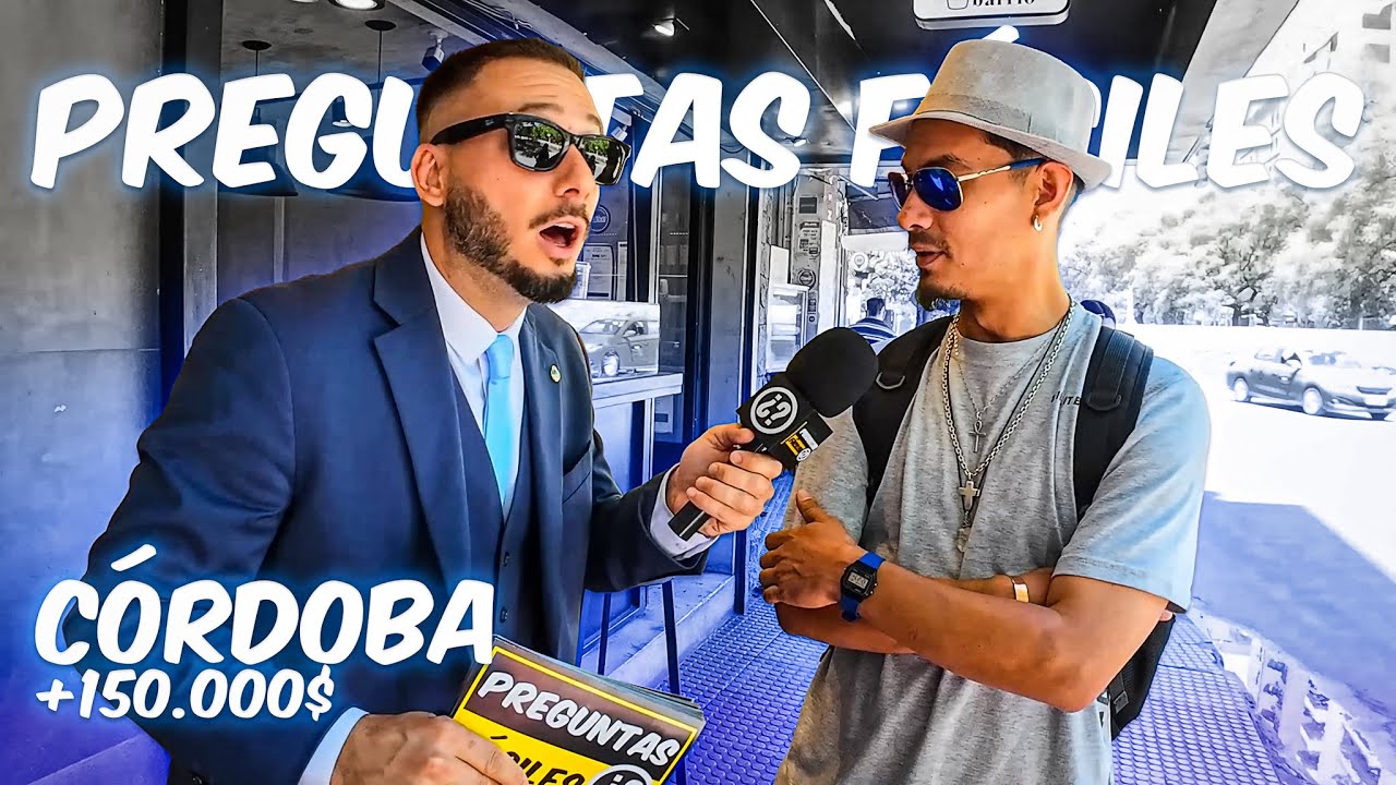 PREGUNTAS FÁCILES en CÓRDOBA #preguntasfáciles #tomimunaretto
