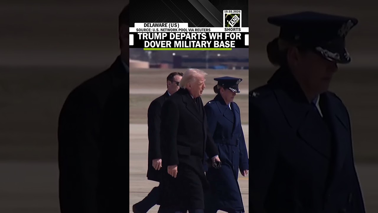 Trump departs White House for Dover military base to attend closed Dignified Transfer ceremony