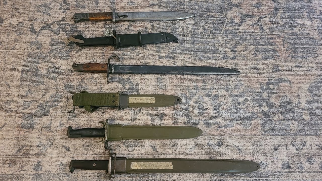 My bayonet collection