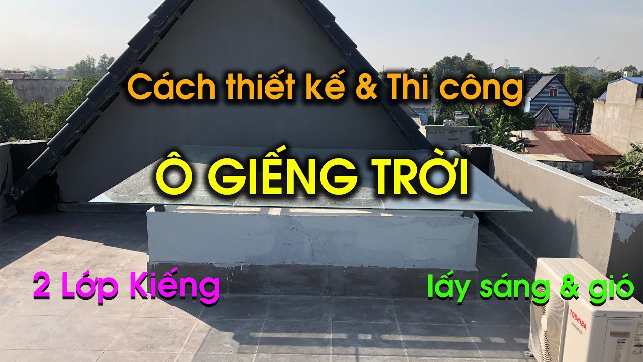 Thiết kế Ô Giếng Trời Lấy Sáng và Gió Chuẩn Nhà Phố | Nhà Xanh Việt Nam