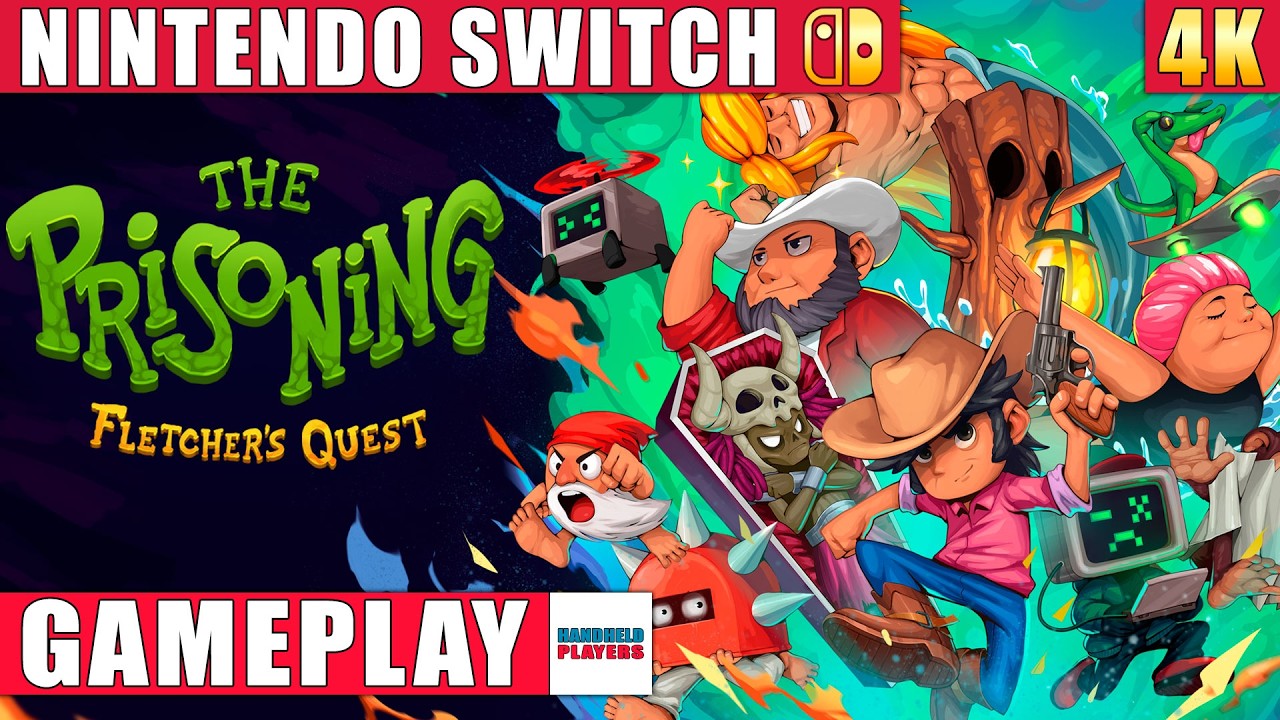 The Prisoning: Fletcher's Quest Nintendo Switch 1 Gameplay in 4K