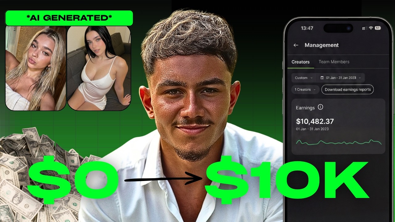 How I’d Make $10,000 With AI Girls From Zero