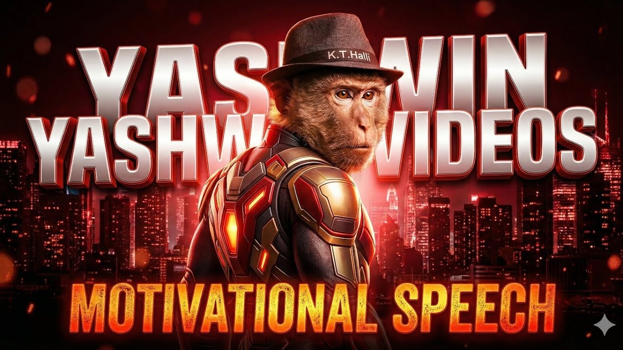 Monkey Motivational Speech Kannada Podcast Show 👏 🙌 👌 