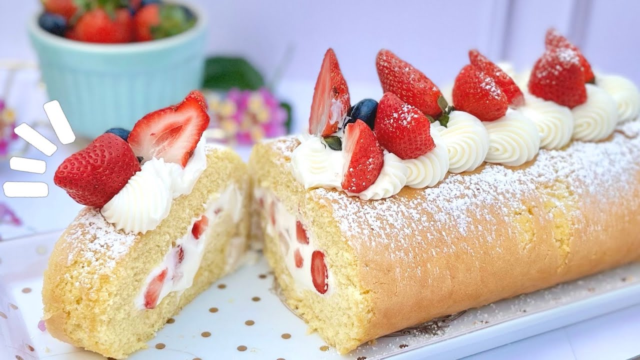 Откройте для себя самый мягкий и вкусный РУЛЕТ или ЦЫГАНСКИЙ ТОРТ по этому рецепту с начинкой из сли